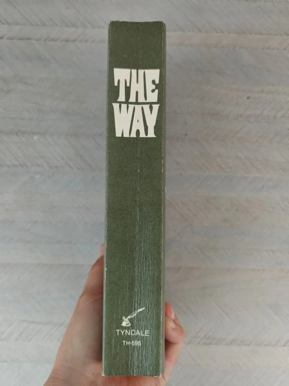 The Way The Living Bible Paperback 1976 Seventeenth Printing Illustrated